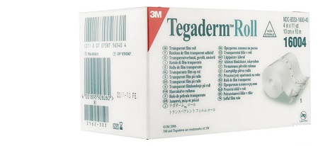 MEDICAZIONE IN FILM TRASPARENTE IN ROTOLO IN ROTOLO TEGADERM ROLL LARGHEZZA 10 CM LUNGHEZZA 10 M 1 PEZZO - Farmacianuova.eu