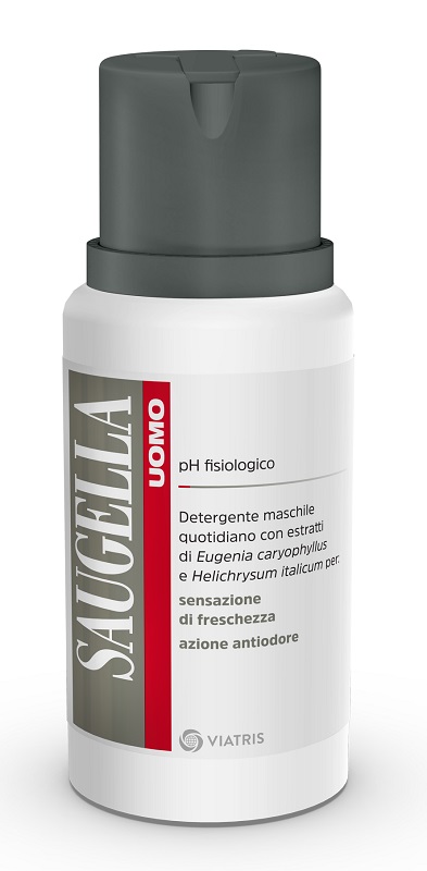 SAUGELLA UOMO PH FISIOLOGICO DETERGENTE MASCHILE 200 ML - Farmacianuova.eu