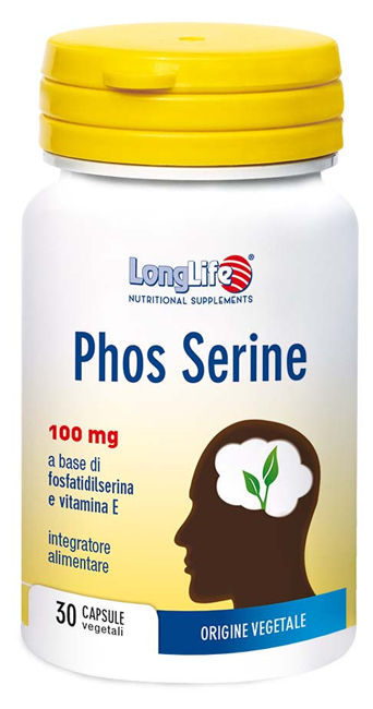 LONGLIFE PHOS SERINE 30 CAPSULE VEGETALI - Farmacianuova.eu