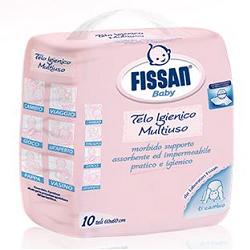 FISSAN TELI IGIENICI 60X60 CM 10 PEZZI - Farmacianuova.eu