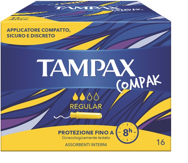 TAMPAX COMPAK REGULAR 16 PEZZI - Farmacianuova.eu