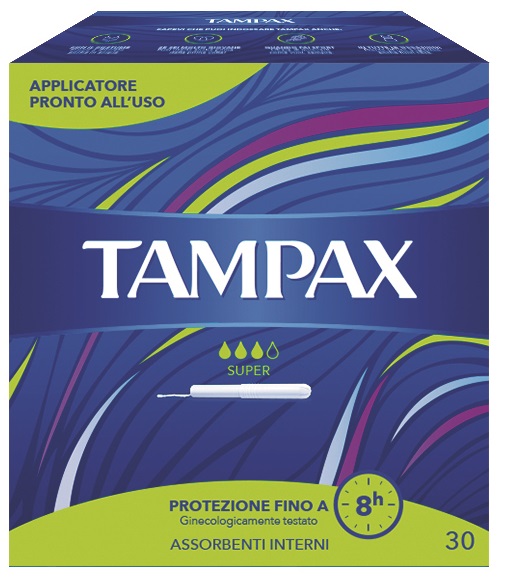 TAMPAX BLUE BOX SUPER 30 PEZZI - Farmacianuova.eu