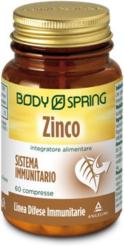 BODY SPRING ZINCO 60 COMPRESSE - Farmacianuova.eu