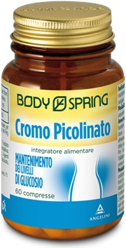 BODY SPRING CROMO PICOLINATO 60 COMPRESSE - Farmacianuova.eu
