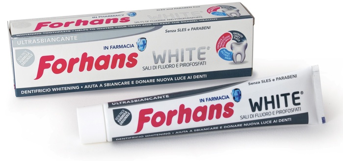FORHANS SP WHITE DENTIF 75ML - Farmacianuova.eu
