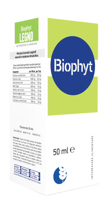 BIOPHYT LEGNO 50 ML SOLUZIONE IDROALCOLICA - Farmacianuova.eu