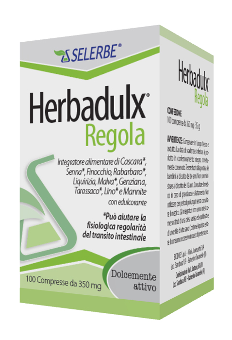 HERBADULX REGOLA 100 COMPRESSE - Farmacianuova.eu