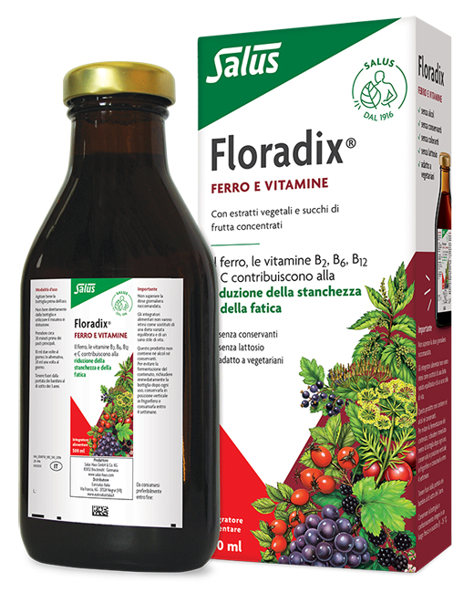FLORADIX FERRO E VITAMINE 500 ML - Farmacianuova.eu