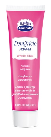 EUPHIDRA AMIDOMIO DENTIFRICIO FRAGOLA 50 ML - Farmacianuova.eu