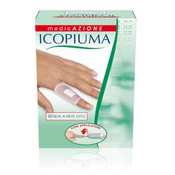 BENDA ICOPIUMA A COMPRESSIONE FISIOLOGICA RETE DITO CAL 1 1 PEZZO CON APPLICATORE - Farmacianuova.eu