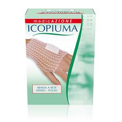 BENDA ICOPIUMA A COMPRESSIONE FISIOLOGICA PER MANO E POLSO CAL 3 1 PEZZO - Farmacianuova.eu
