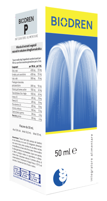 BIODREN P SOLUZIONE IDROALCOLICA 50 ML - Farmacianuova.eu