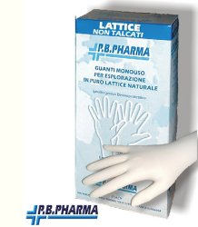 GUANTO LATTICE NON TALCATO GRANDE 100 PEZZI - Farmacianuova.eu