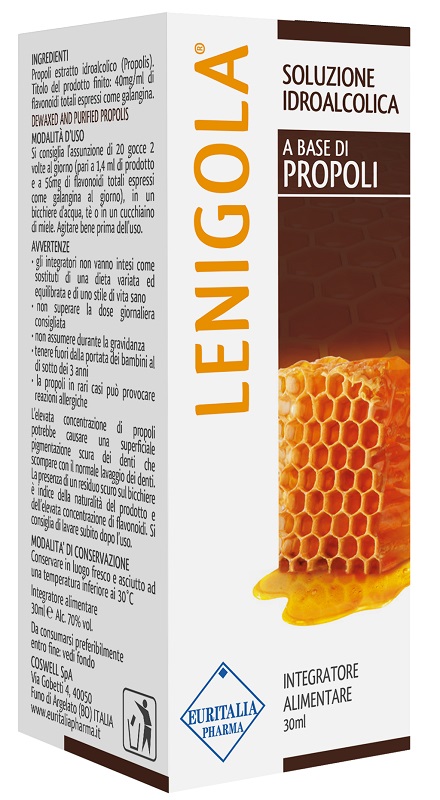 LENIGOLA SOLUZIONE IDROALCOLICA PROPOLI 30 ML - Farmacianuova.eu