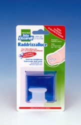 RADDRIZZA ALLUCE IN GEL DI SILICONE BIANCO SEMITRASPARENTE SAGOMATA PER PROTEGGERE E RIALLINEARE L'ALLUCE EVITANDO LO SFREGAMENTO FRA IL PRIMO E IL SECONDO DITO IGIENEPIEDE 1 PEZZO - Farmacianuova.eu