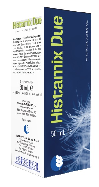 HISTAMIX DUE 50 ML SOLUZIONE IDROGLICEROALCOLICA - Farmacianuova.eu