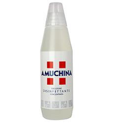 DISINFETTANTE IGIENIZZANTE A BASE DI IPOCLORITO DI SODIO ANTIMICROBICO AD AMPIO SPETTRO D'AZIONE AMUCHINA LIQUIDA 100% 1000 ML - Farmacianuova.eu