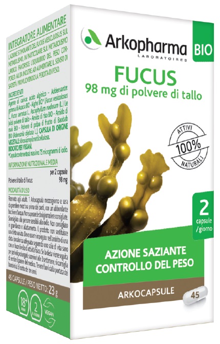 ARKO CAPSULE FUCUS BIO 45 CAPSULE - Farmacianuova.eu