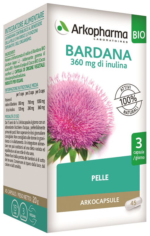 ARKO CAPSULE BARDANA BIO 45 CAPSULE - Farmacianuova.eu