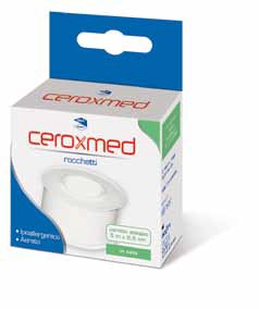 CEROTTO ADESIVO IN ROCCHETTO CEROXMED IN SETA AERATO IPOALLERGENICO BIANCO 500X2,5 CM 1 PEZZO - Farmacianuova.eu