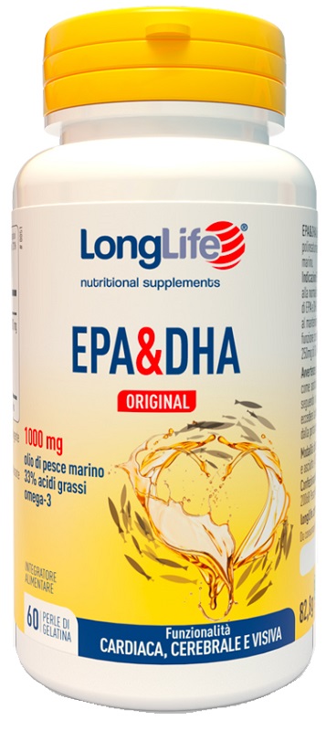 LONGLIFE EPA DHA 60 PERLE - Farmacianuova.eu