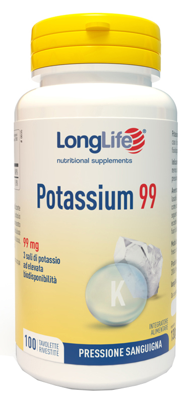 LONGLIFE POTASSIUM 99 100 TAVOLETTE - Farmacianuova.eu
