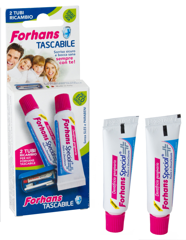 FORHANS SP DENTIF RIC 2TUBI - Farmacianuova.eu