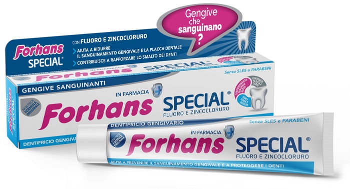 FORHANS DENTIFRICIO SPECIAL 75 ML - Farmacianuova.eu