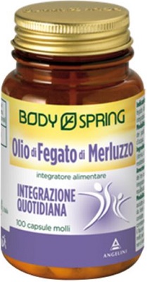 BODY SPRING OLIO MERLUZZO 100 CAPSULE - Farmacianuova.eu