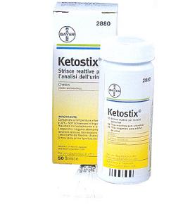 STRISCE MISURAZIONE CHETONURIA KETOSTIX 50 PEZZI - Farmacianuova.eu