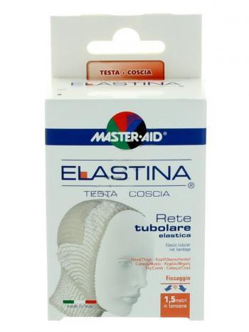 RETE TUBOLARE ELASTICA IPOALLERGENICA MASTER-AID ELASTINA TESTA/COSCIA 1,5 MT IN TENSIONE CALIBRO 6 CM - Farmacianuova.eu
