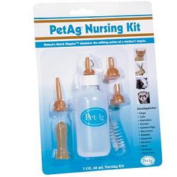 NURSING KIT BIBERON DA 60ML PER ANIMALI + TETTARELLE VARIE MISURE + SCOVOLINO PER PULIZIA - Farmacianuova.eu