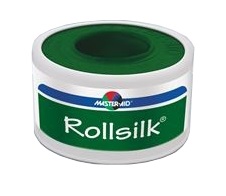 CEROTTO IN ROCCHETTO MASTER-AID ROLLSILK SETA 5X1,25 - Farmacianuova.eu