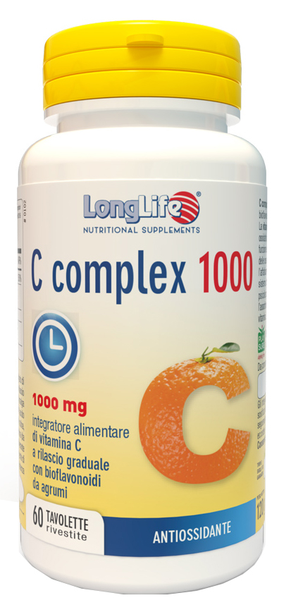 LONGLIFE C COMPLEX 1000 T/R 60 TAVOLETTE - Farmacianuova.eu