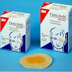 CEROTTO OCULARE OPTICLUDE ADULTI MAXI 5,7X8 CM 20 PEZZI - Farmacianuova.eu