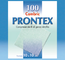 GARZA PRONTEX CAMBRIC 10X10CM 100 PEZZI - Farmacianuova.eu