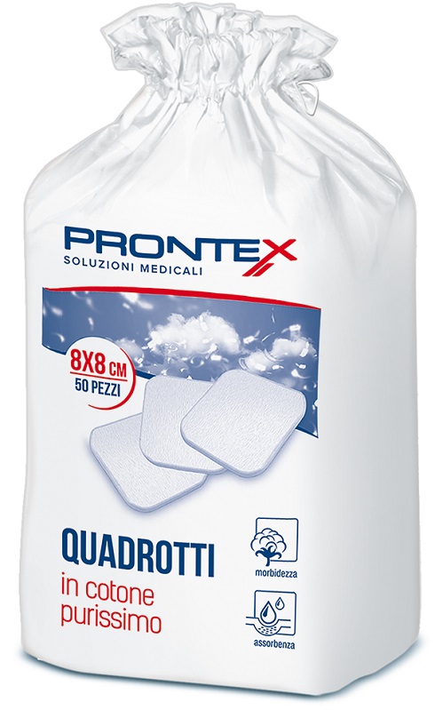 COTONE IDROFILO PRONTEX QUADROTTI - Farmacianuova.eu