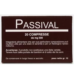 PASSIVAL ESTRATTO ERBORISTICO 20 COMPRESSE - Farmacianuova.eu