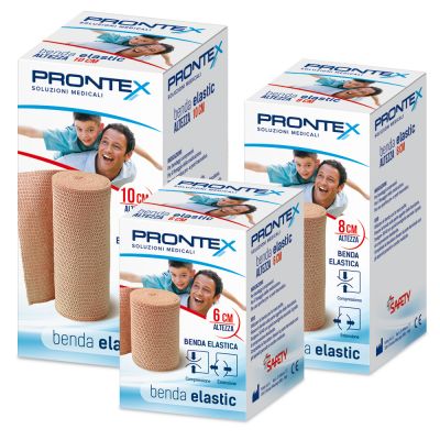BENDA ELASTICA PRONTEX 8 CM - Farmacianuova.eu