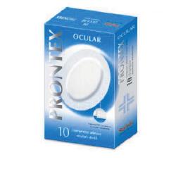 COMPRESSA PRONTEX OCULAR COMPRESSA ADESIVA OCULARE 10 PEZZI - Farmacianuova.eu