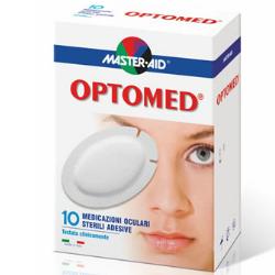 GARZA OCULARE MEDICATA MASTER-AID OPTOMED SUPER 10 PEZZI - Farmacianuova.eu