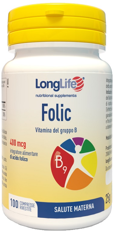 LONGLIFE FOLIC 400 MCG 100 COMPRESSE - Farmacianuova.eu