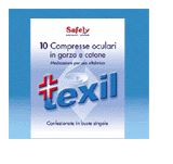 PRONTEX GARZA COMPRESSA OCULARE NON ADESIVA COTONE 10 PEZZI - Farmacianuova.eu