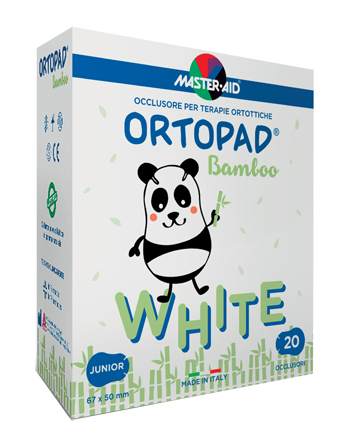 CEROTTO OCULARE PER ORTOTTICA ORTOPAD BIANCO JUNIOR 20 PEZZI - Farmacianuova.eu