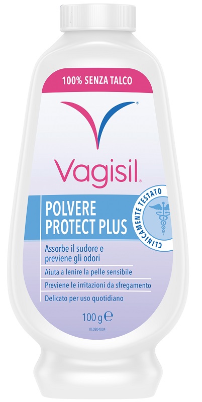 VAGISIL POLVERE PROTECT PLUS IGIENE FEMMINILE 100 G - Farmacianuova.eu