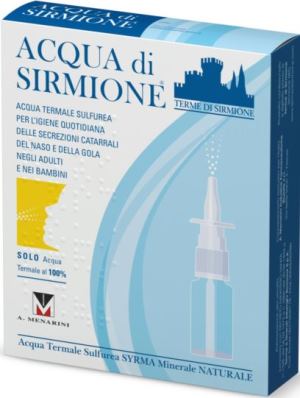 ACQUA SIRMIONE MINERALE NATURALE 6 FIALE 15 ML - Farmacianuova.eu