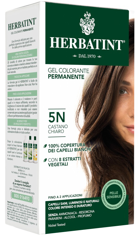HERBATINT 5N CASTANO CHIARO 150 ML - Farmacianuova.eu