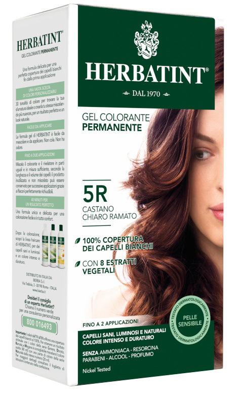 HERBATINT 5R CASTANO CHIARO RAMATO 150 ML - Farmacianuova.eu