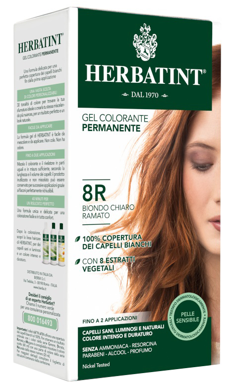 HERBATINT 8R BIONDO CHIARO RAMATO 150 ML - Farmacianuova.eu