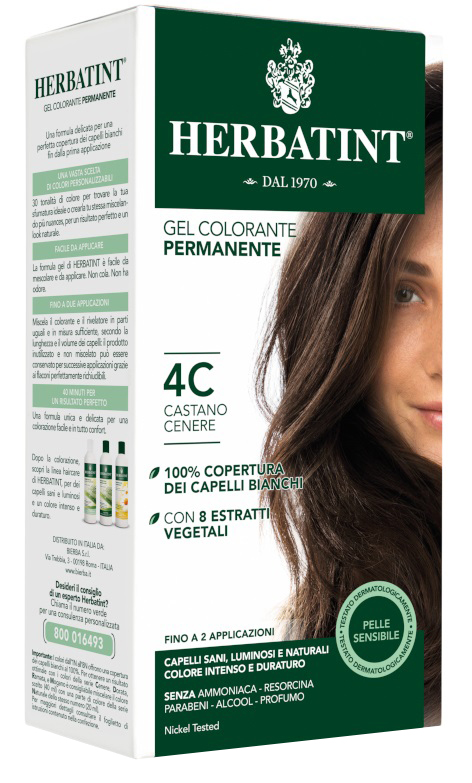 HERBATINT 4C CASTANO CENERE 150 ML - Farmacianuova.eu